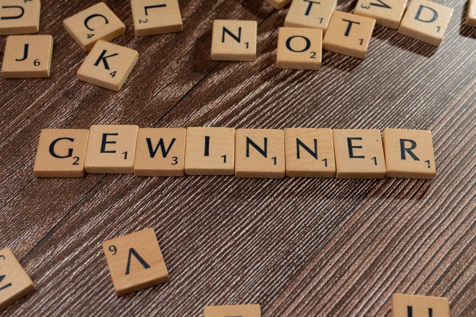 Champions lors d'une compétition de puzzles visuels